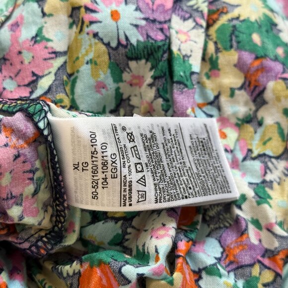 Gap Floral Maxi Dress, Cap-Sleeved - Picture 7 of 7